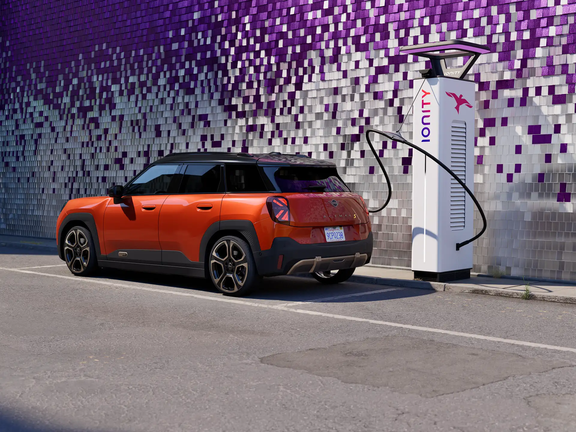 Elektromos MINI Aceman - Nyilvános töltés