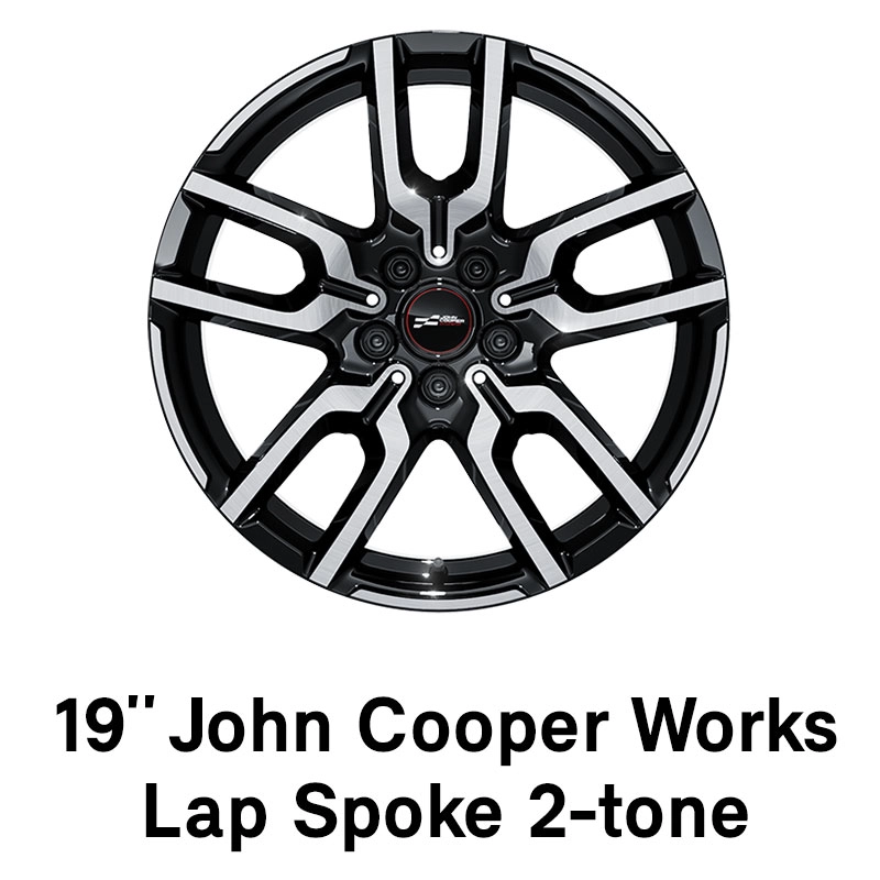 MINI - felszereltség - 19 colos JCW Lap Spoke, 2 tónusú