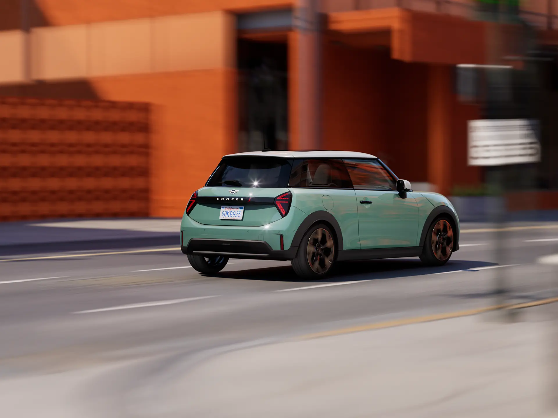 3 ajtós MINI Cooper - Gokartérzés