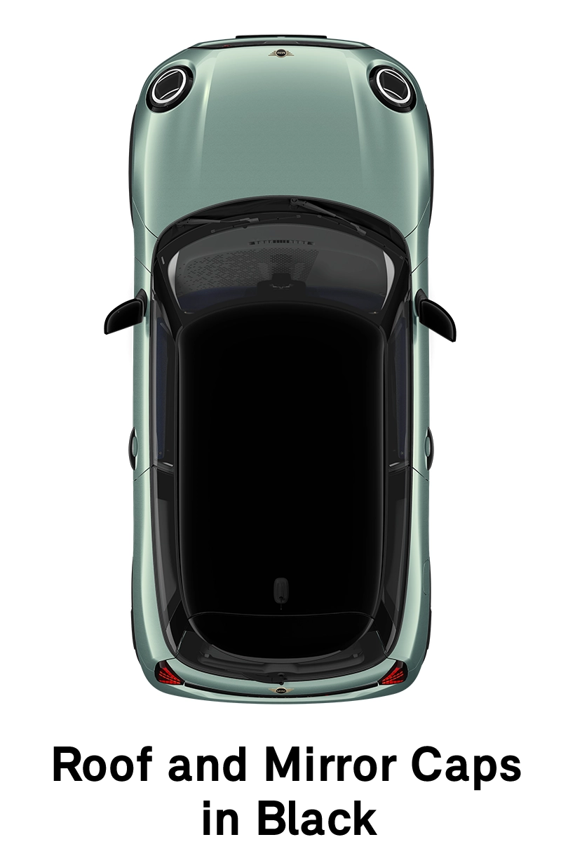  MINI - felszereltség - classic trim, fekete tető