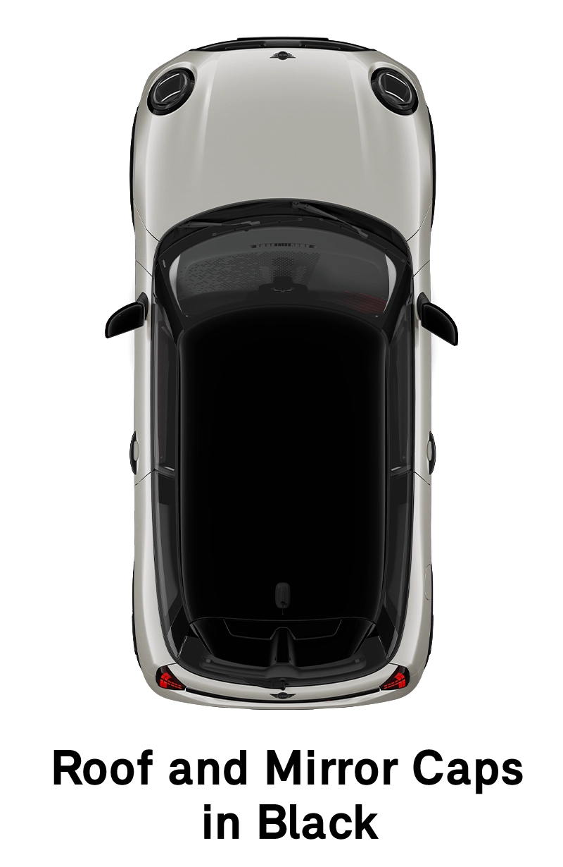  MINI - felszereltség - jcw trim, fekete tető és tükörburkolatok