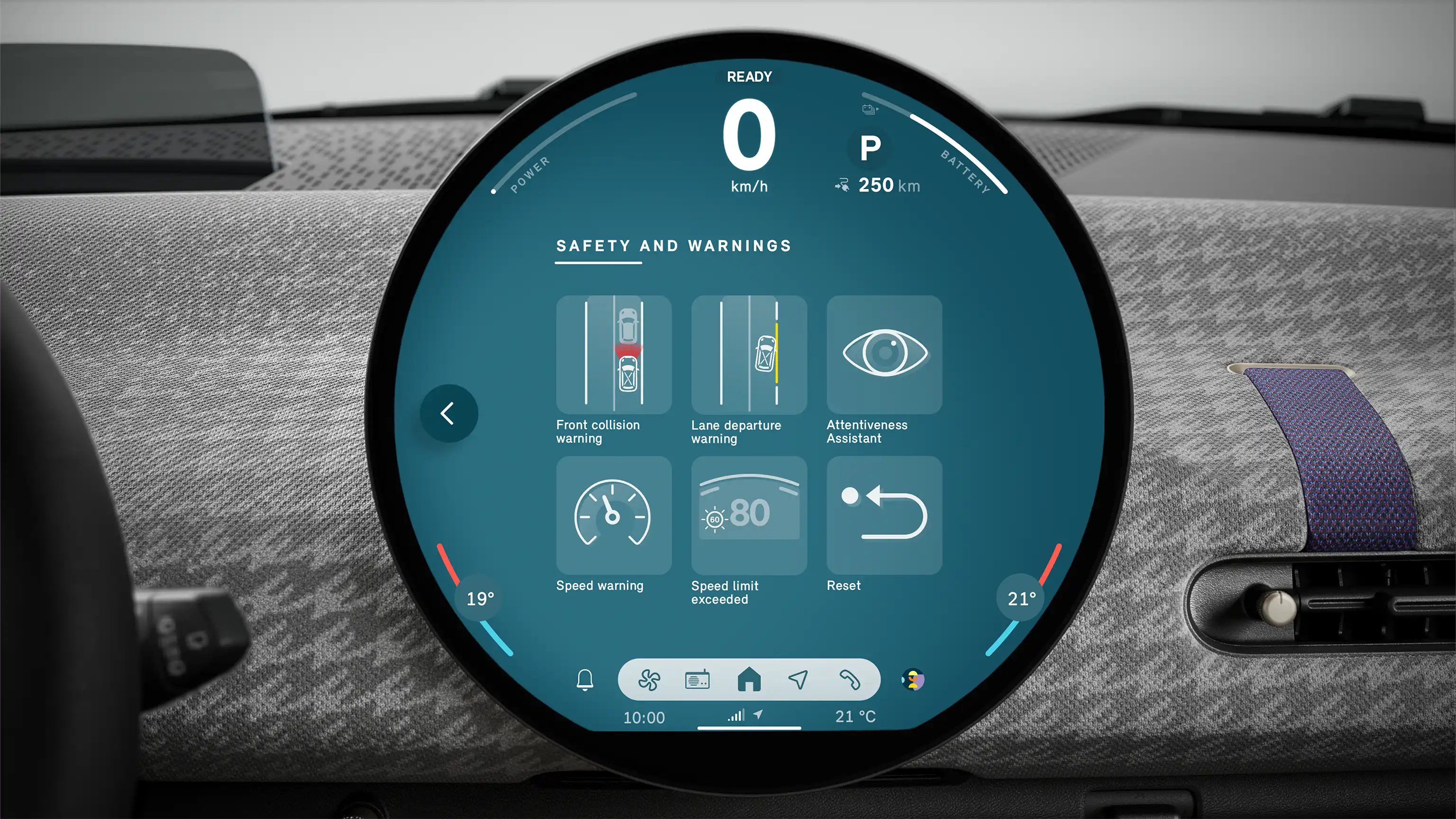 Elektromos MINI Cooper - Vezetői asszisztencia