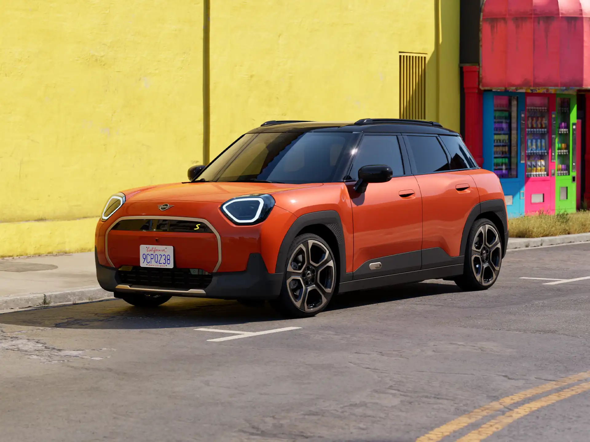 Elektromos MINI Cooper - Elektromos MINI Aceman Teaser