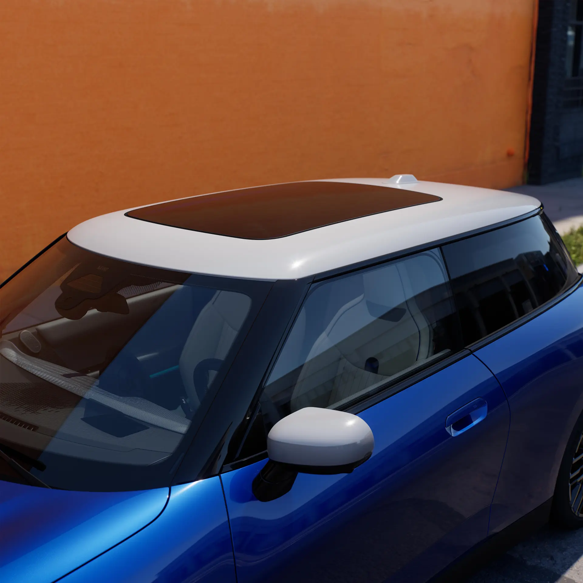 Elektromos MINI Cooper - Tető
