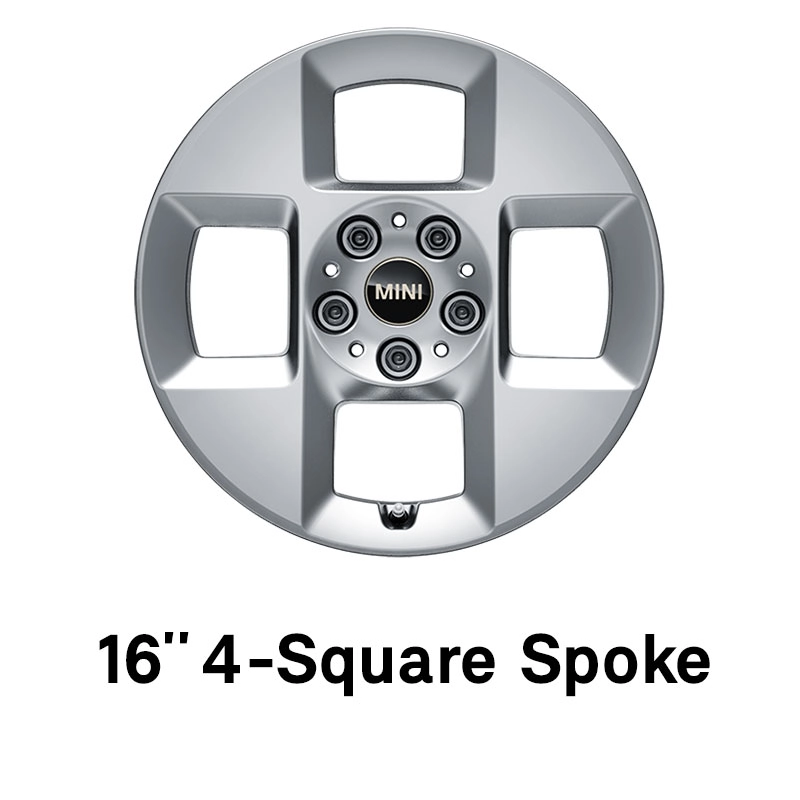MINI - felszereltség - 16 colos 4-Square Spoke