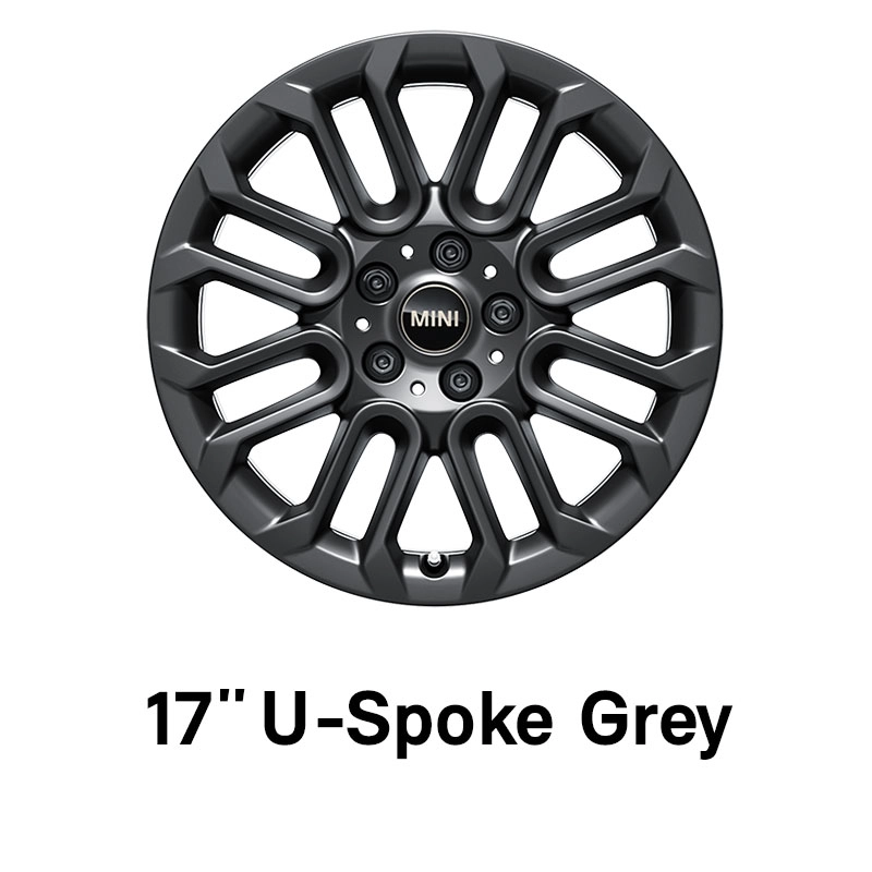 MINI - felszereltség - 17 colos U-Spoke, szürke