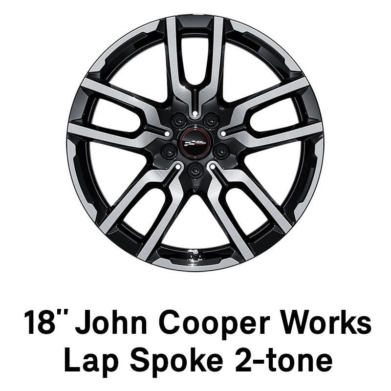 MINI - felszereltség - 19 colos JCW Lap Spoke, 2 tónusú
