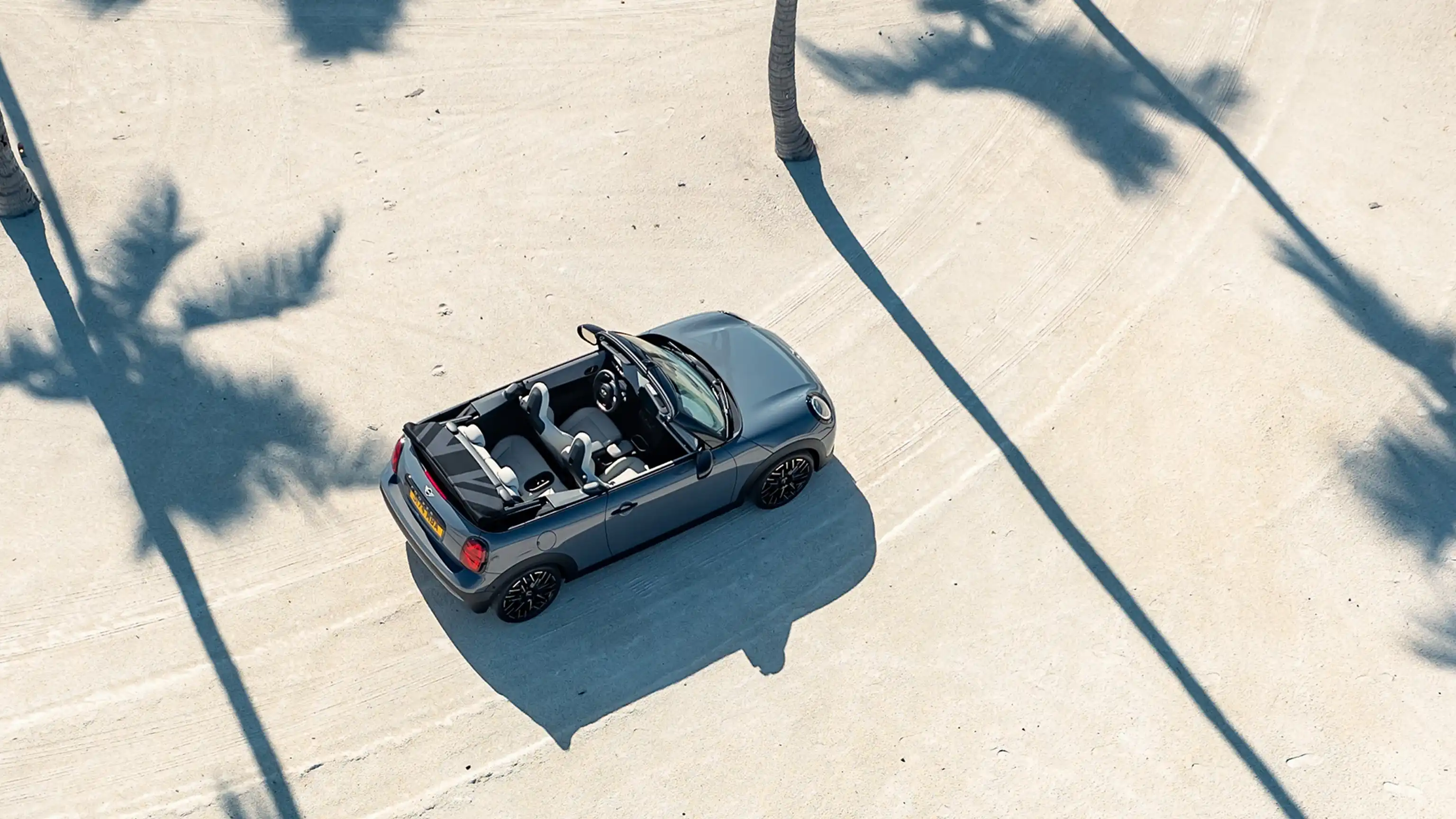 MINI Cooper Cabrio – áttekintés – felülnézet