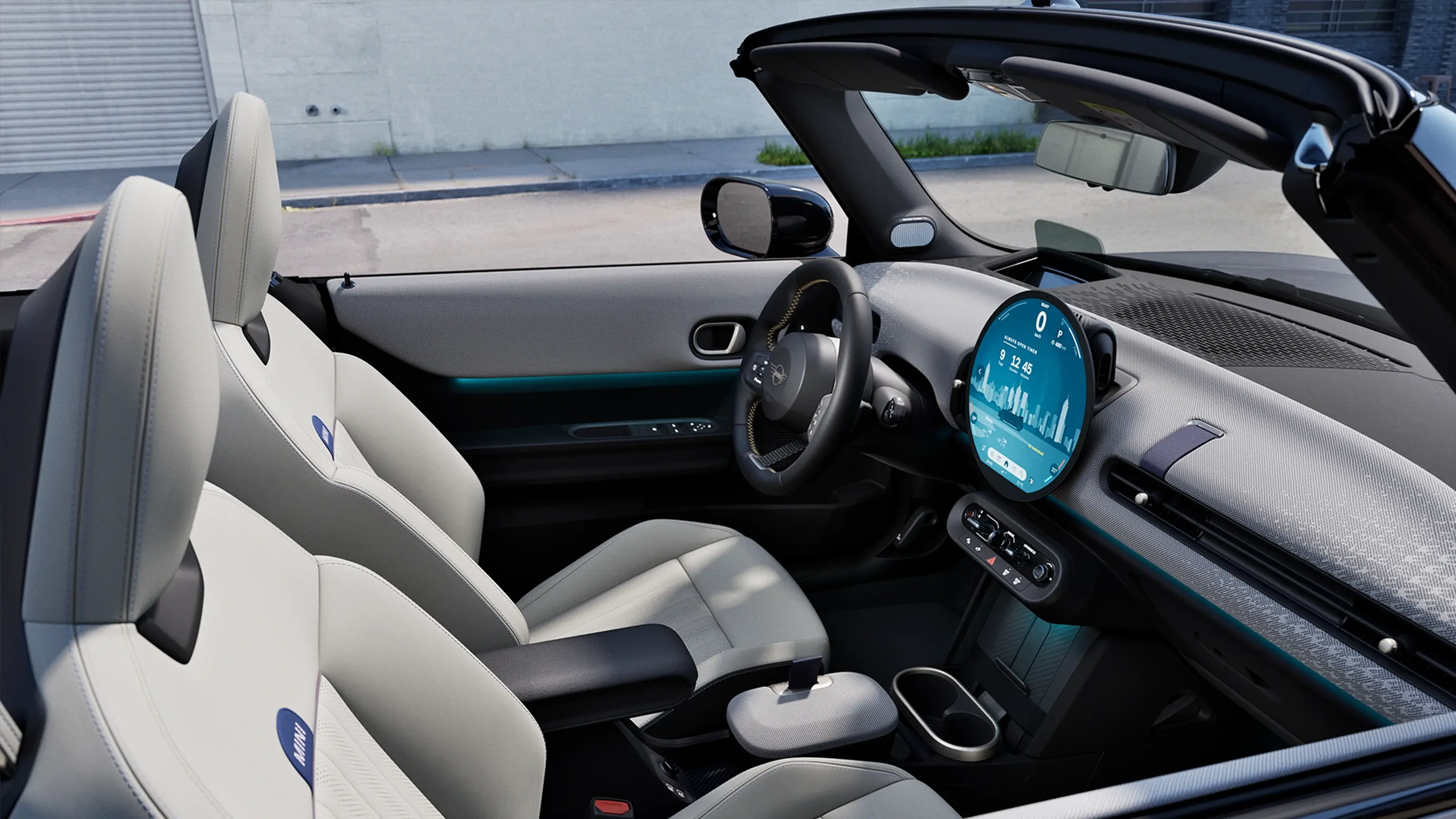 MINI Cooper Cabrio – a belső tér – jellegzetességek