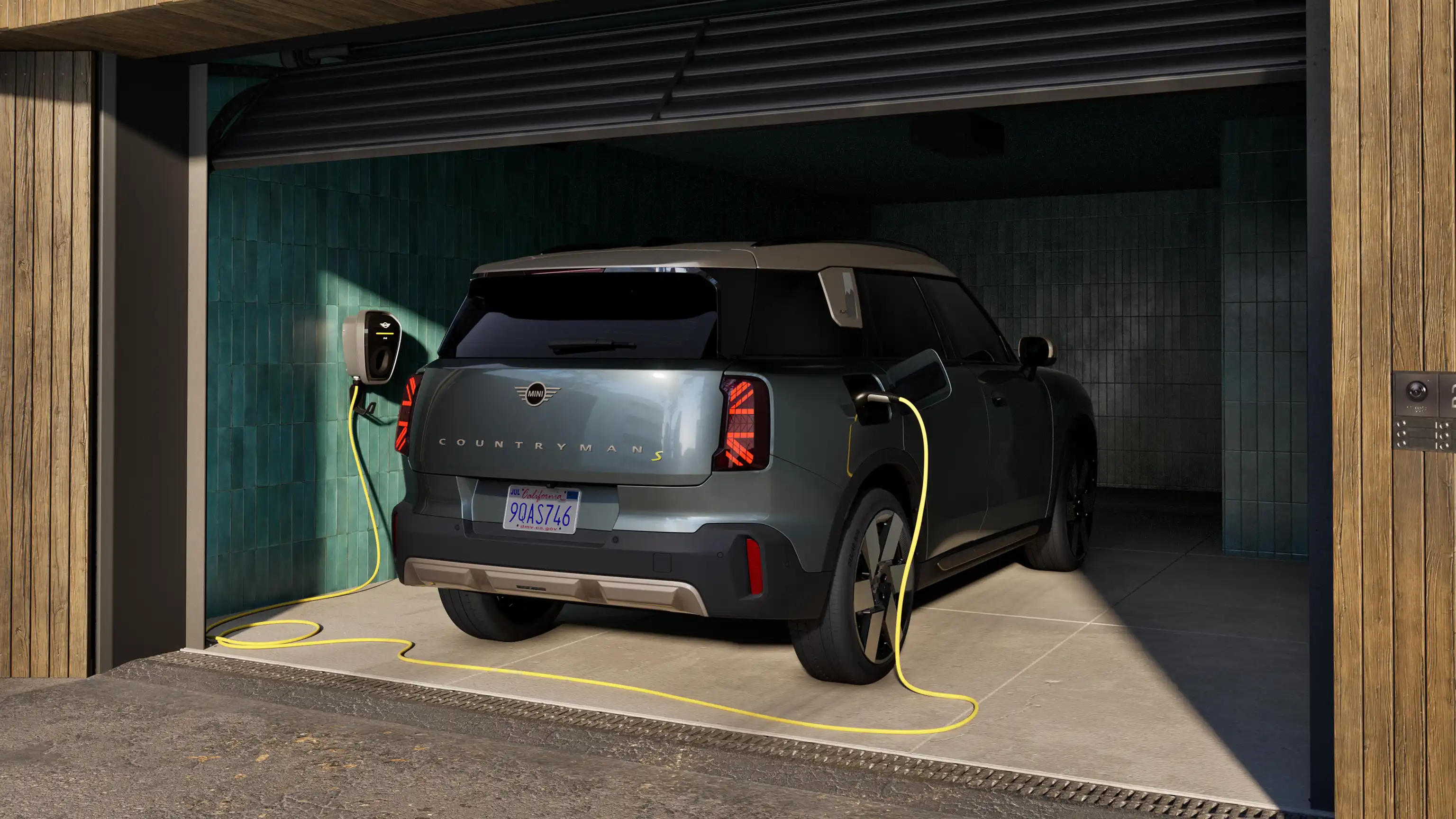 Elektromos MINI Countryman - Garázs