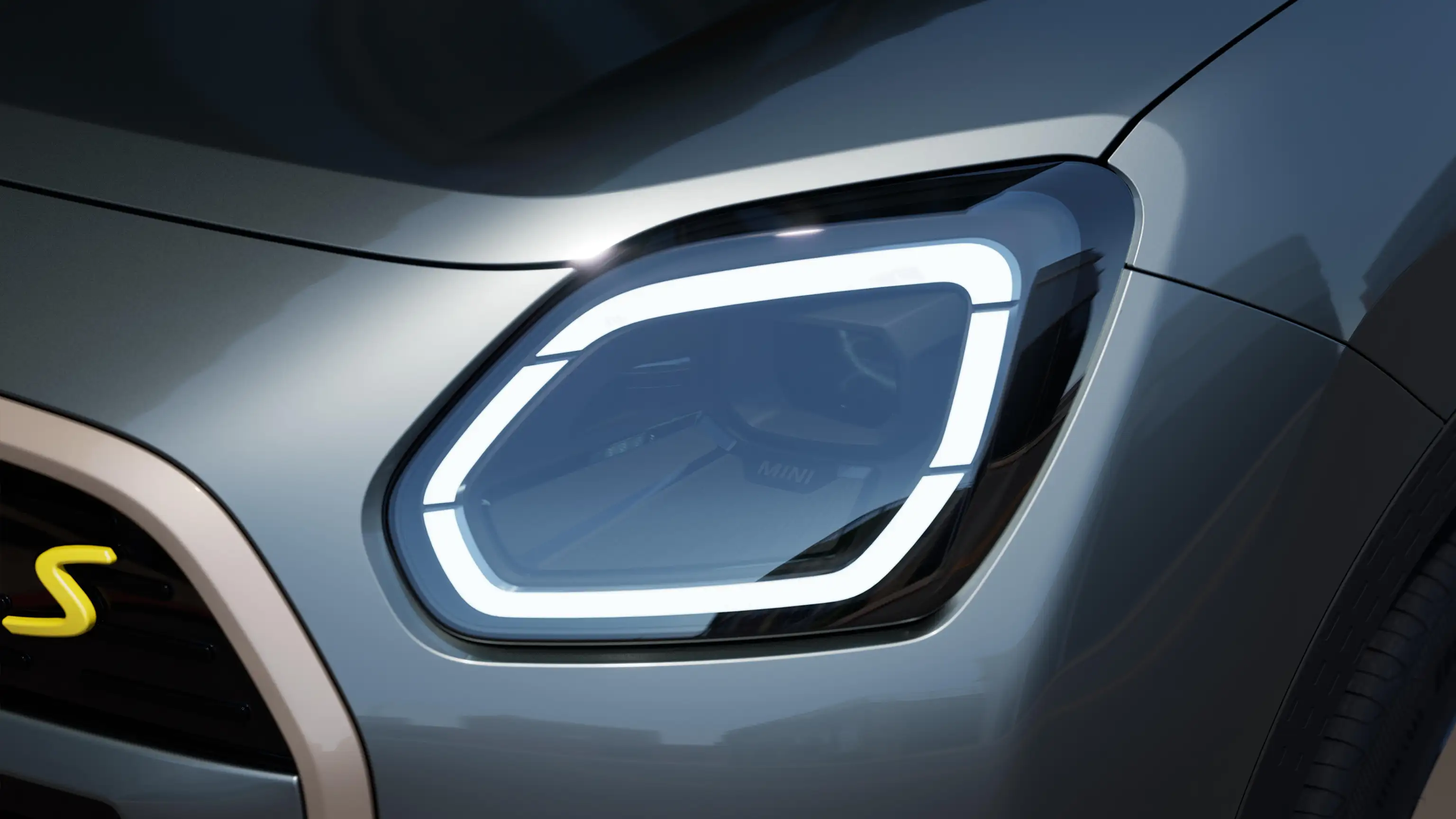 Elektromos MINI Countryman - Első fényszórók
