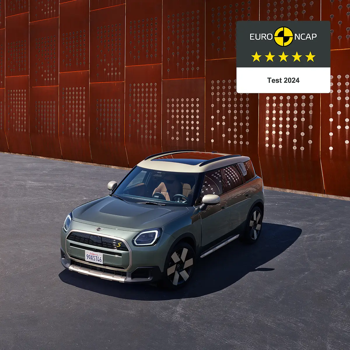 Tisztán elektromos MINI Countryman - ncap teaser