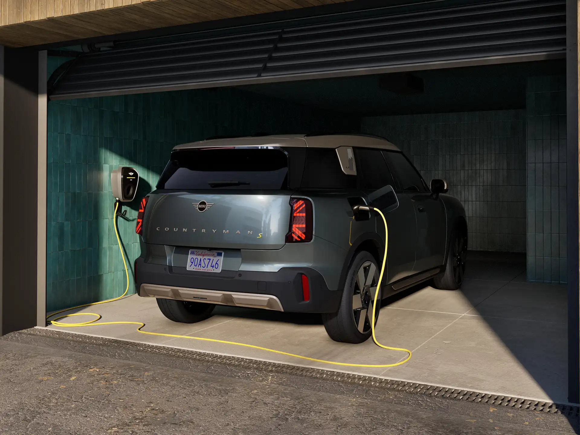 Elektromos MINI Countryman - Otthoni töltés