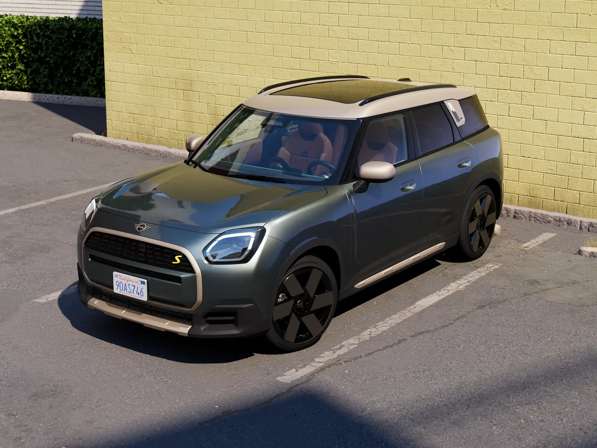 Elektromos MINI Countryman - Külső dizájn