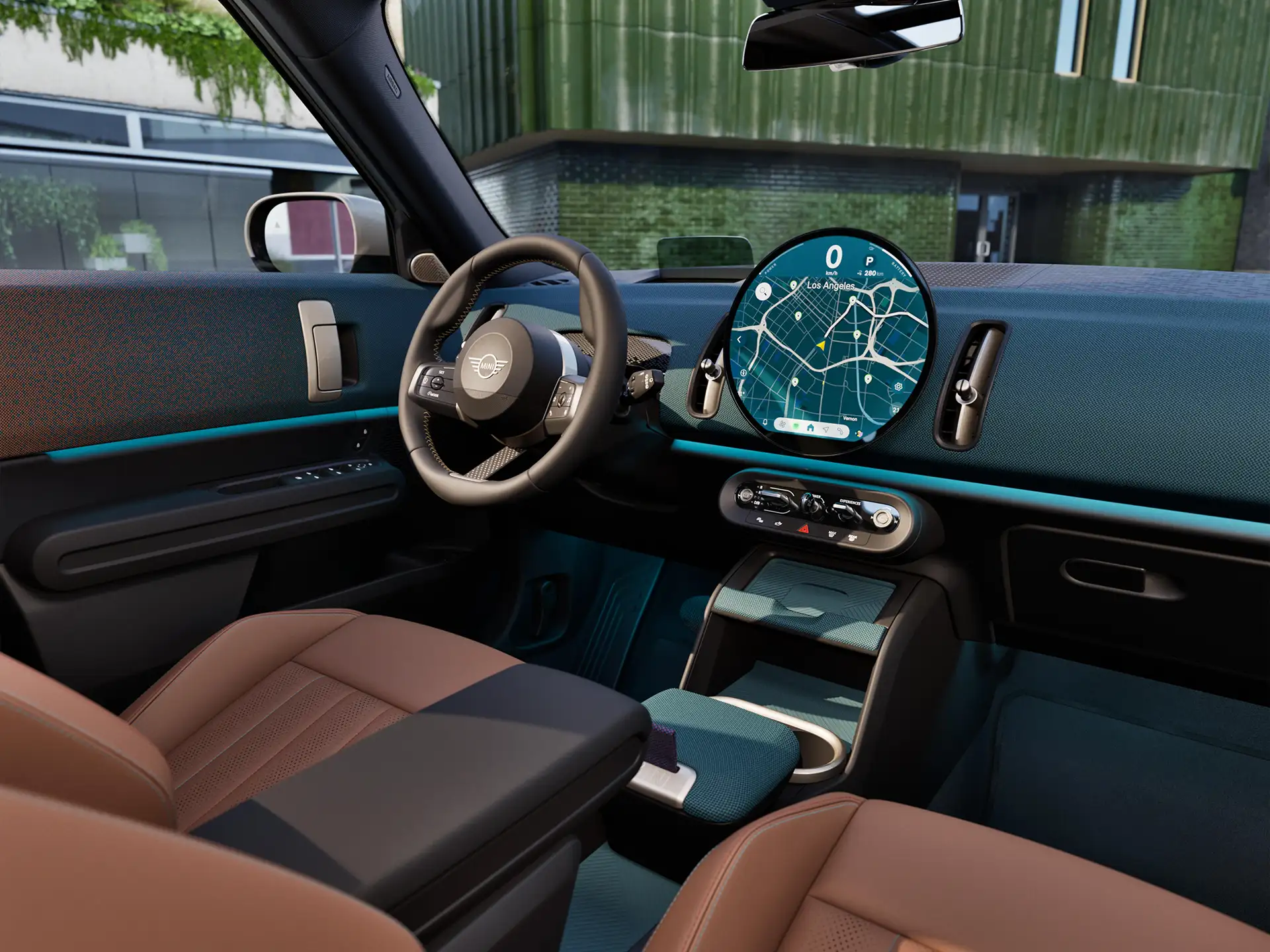 Elektromos MINI Countryman - Belső téri dizájn
