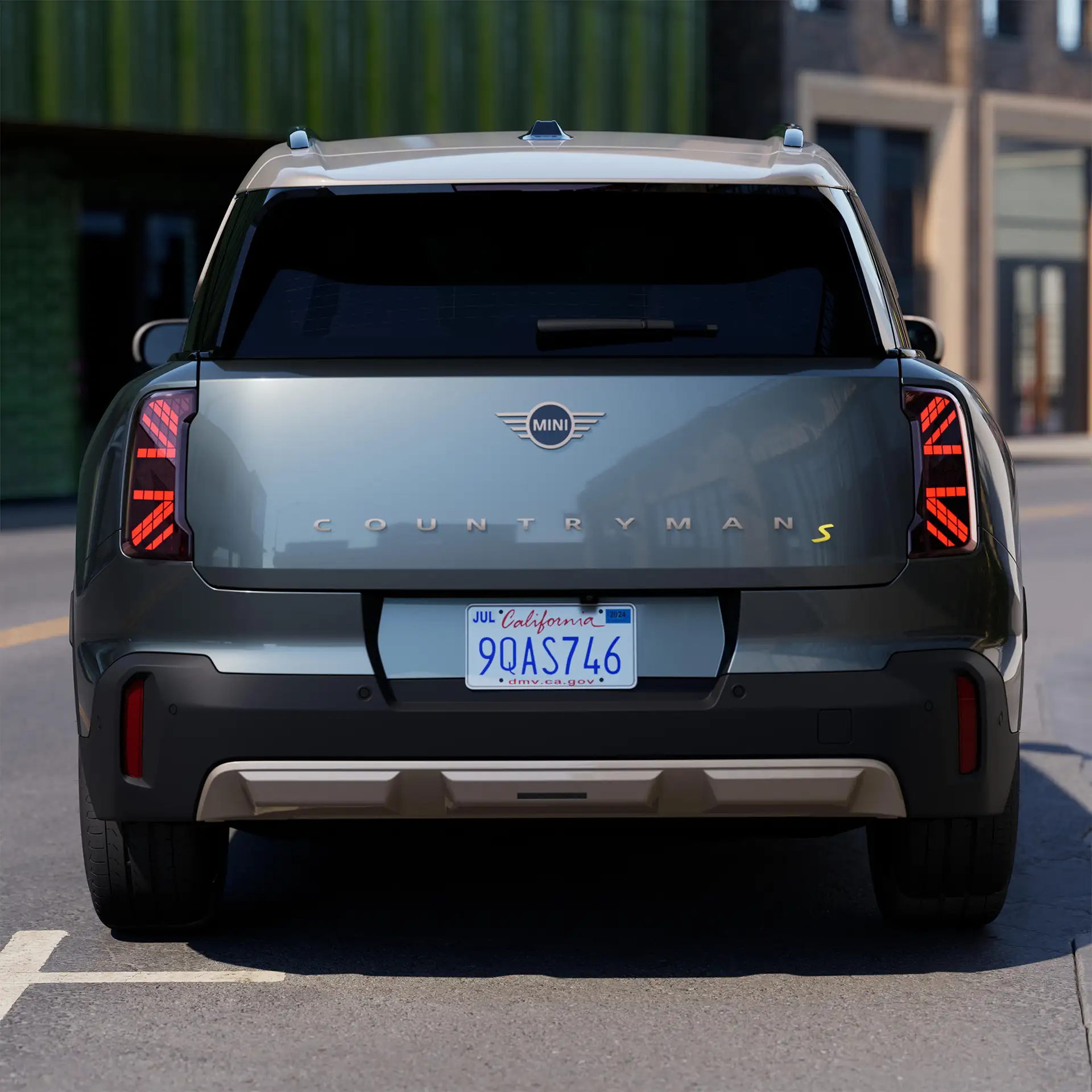Elektromos MINI Countryman - Hátsó rész