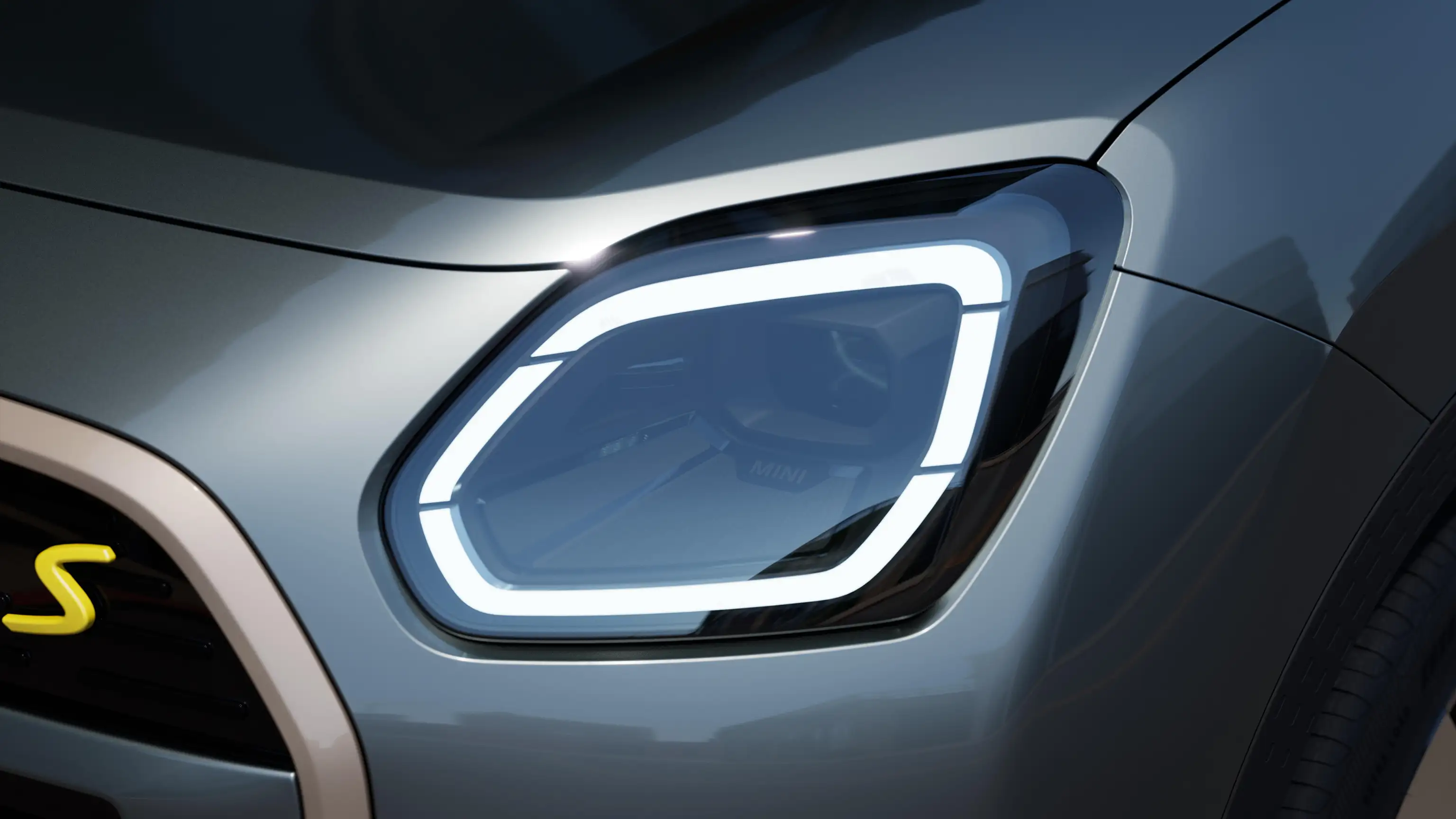 Elektromos MINI Countryman - Első fényszórók