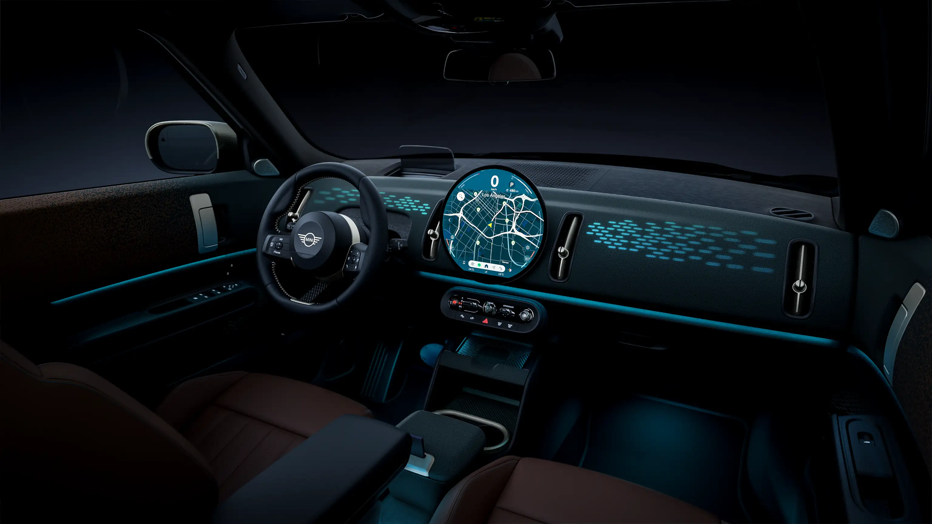 Elektromos MINI Countryman - Belső tér