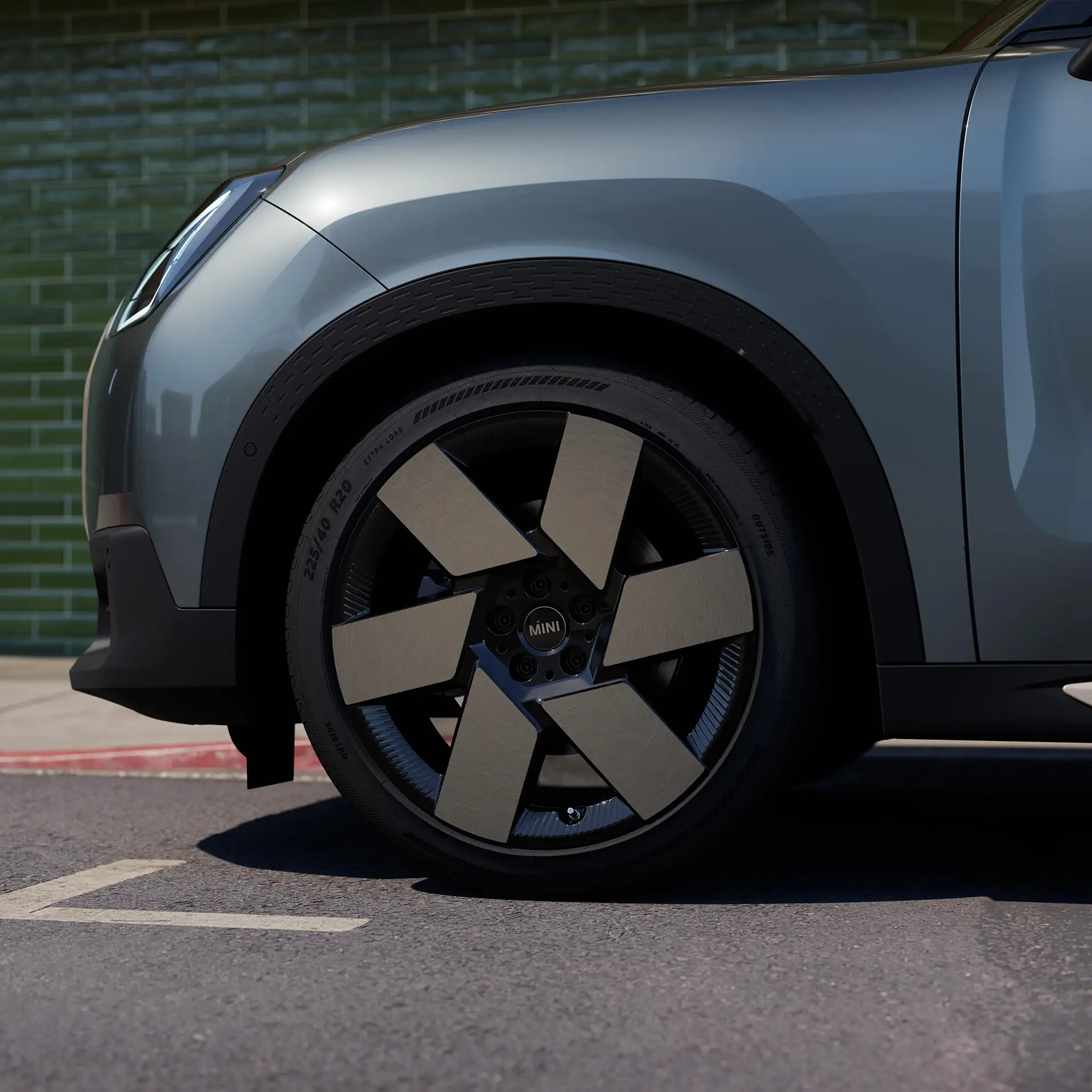 Elektromos MINI Countryman - Kerekek