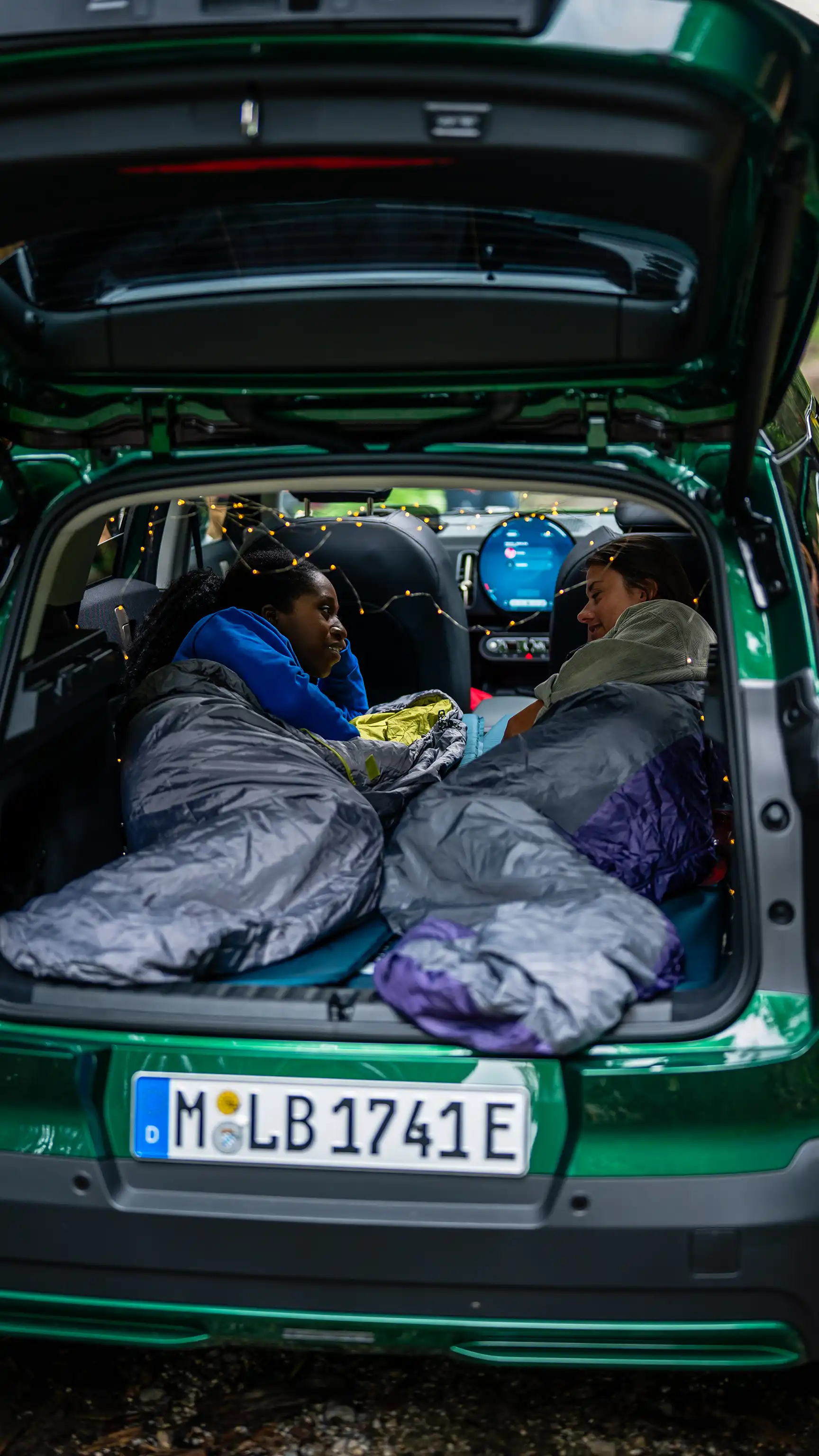 Elektromos MINI Countryman - Csomagtér