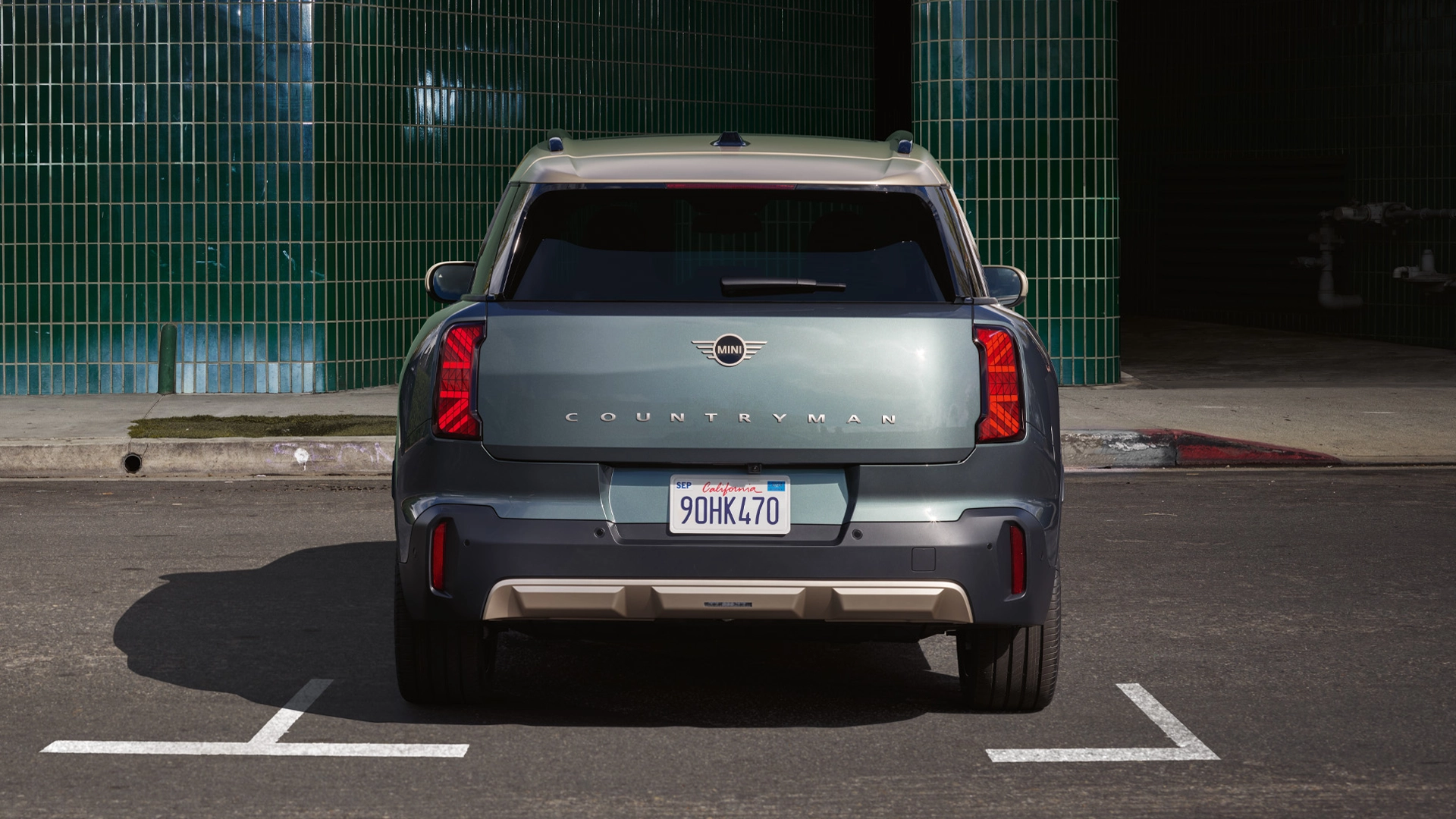 MINI Countryman - hátulnézet.