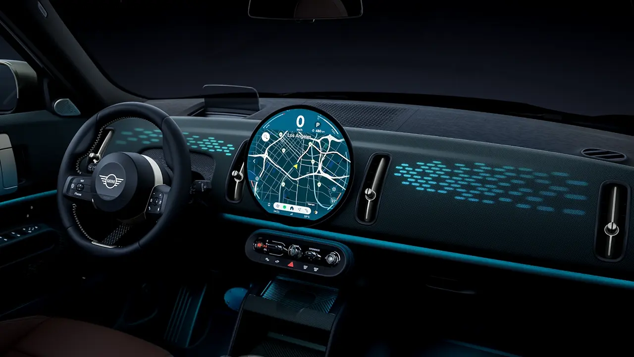 MINI Countryman - belső tér - műszerfal