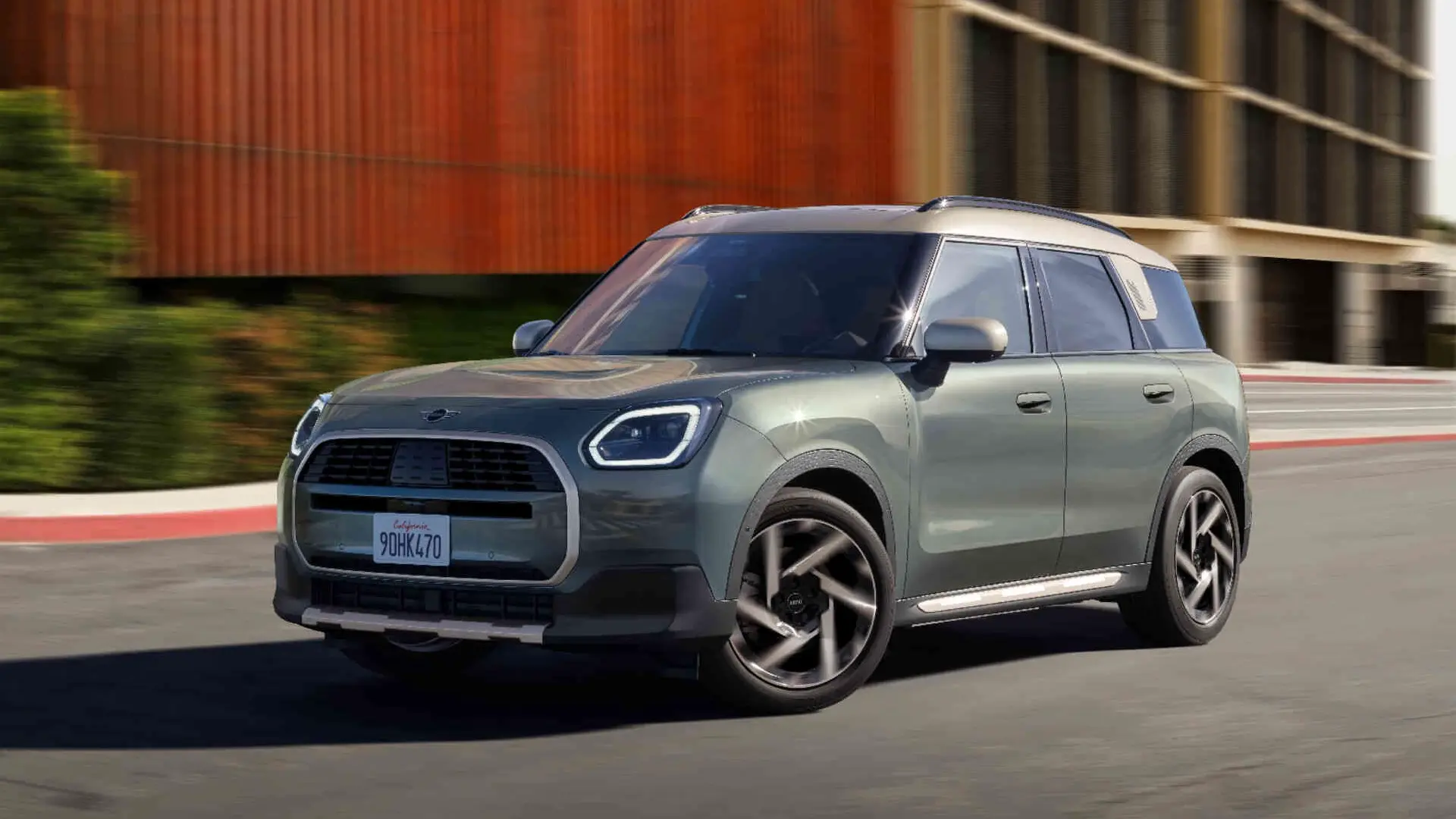 MINI Countryman - próbaút teaser