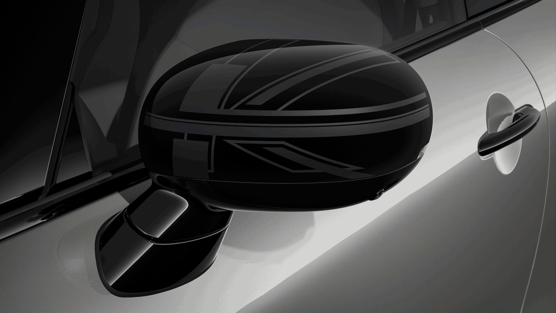 MINI külső visszapillantó tükör burkolatok különböző változatokban.