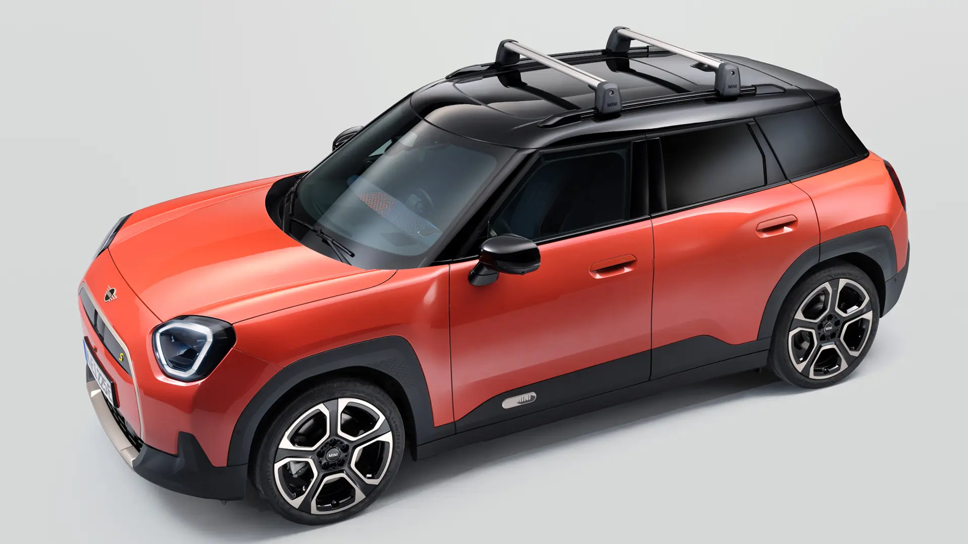 MINI tartozékok - tetőcsomagtartó egy MINI Acemanen