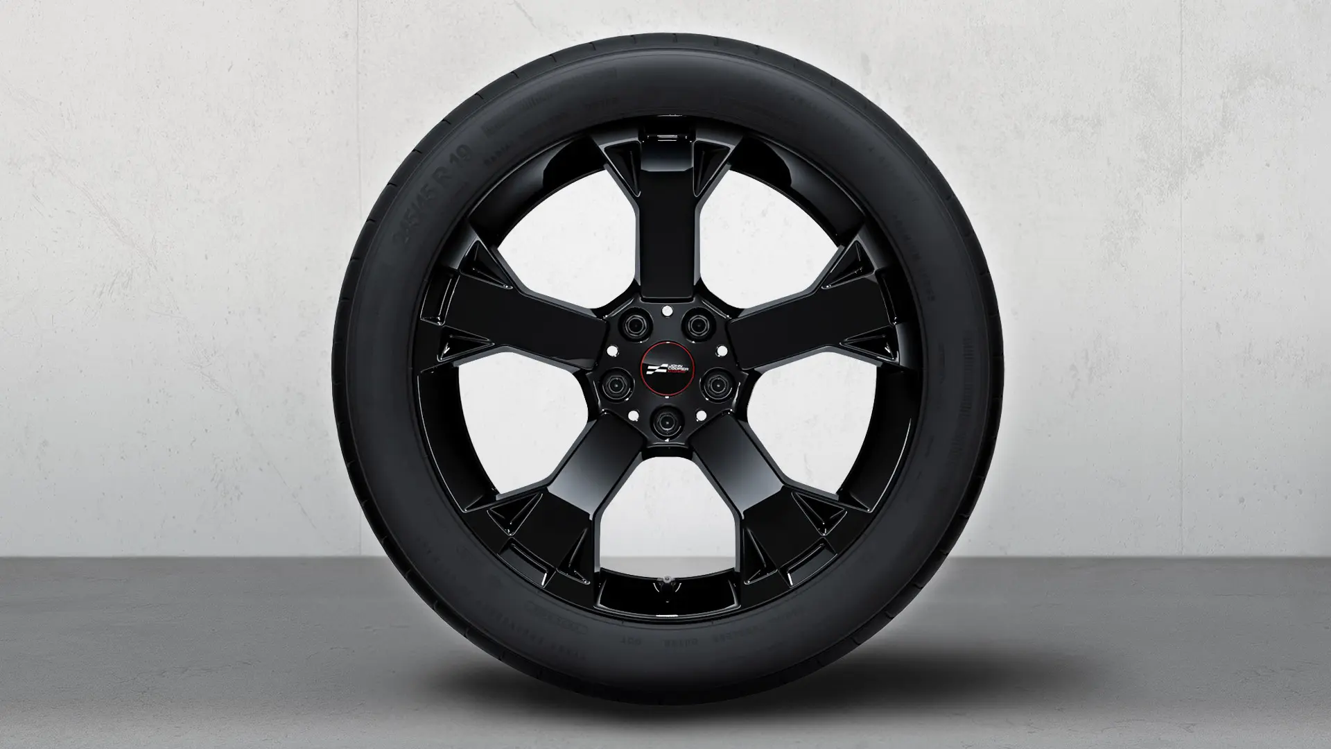 19" JCW Runway Spoke 948 keréktárcsa, Jet Black nem-metál, komplett nyári kerékkészlet részeként