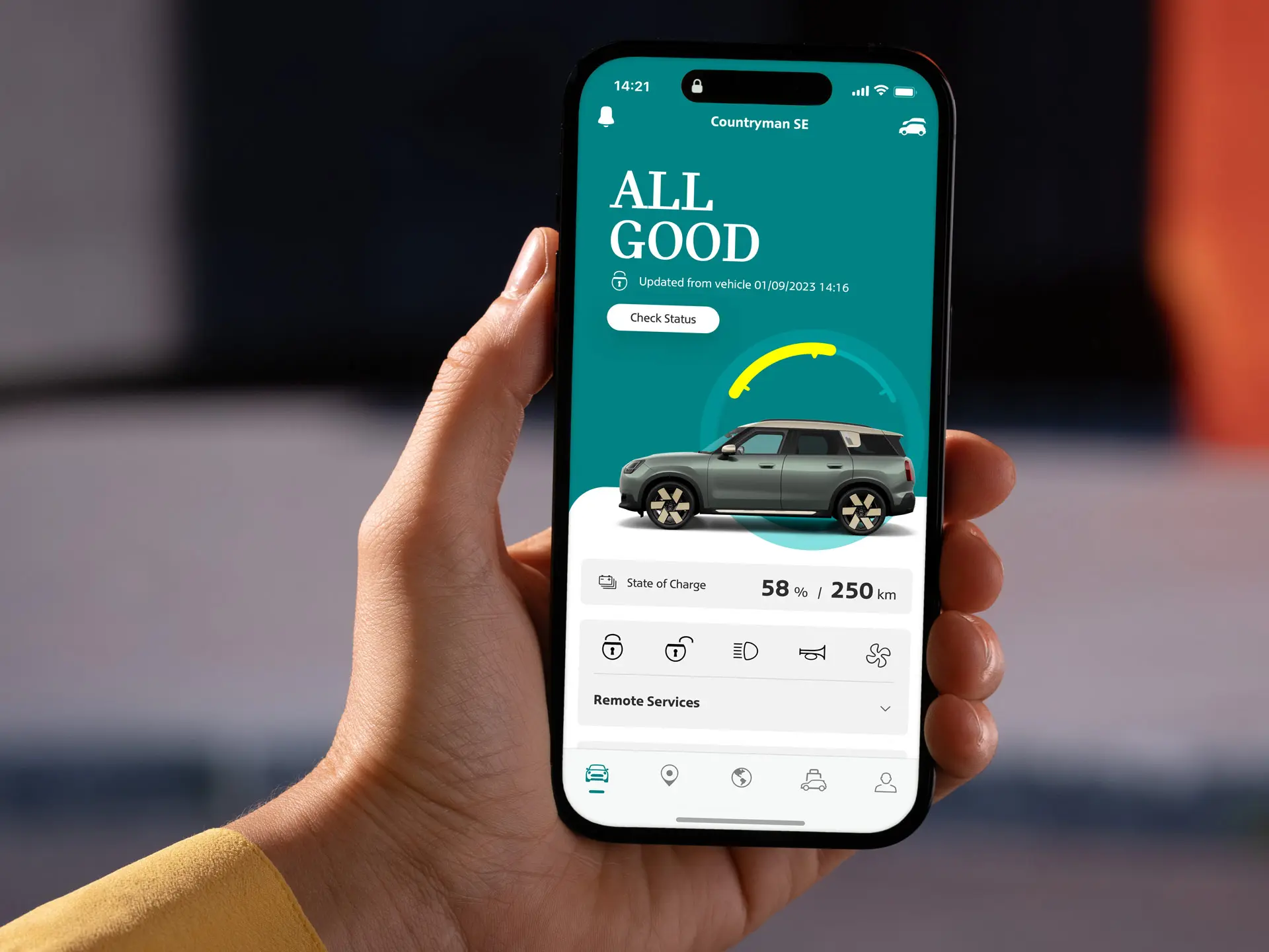 A MINI App megtekintése