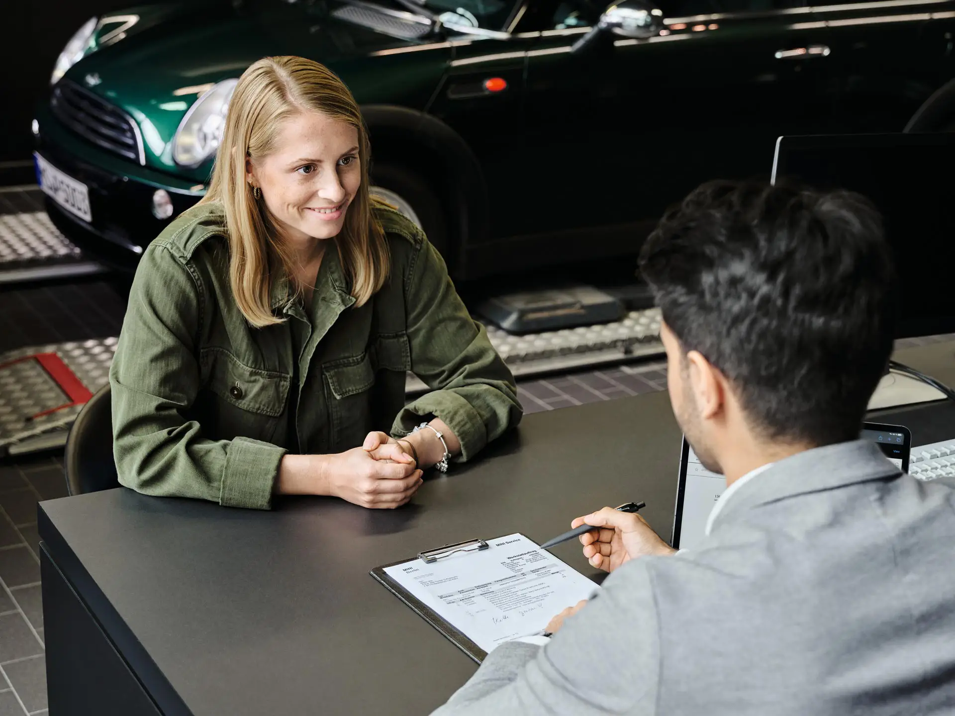 Szervizidőpontfoglalás.