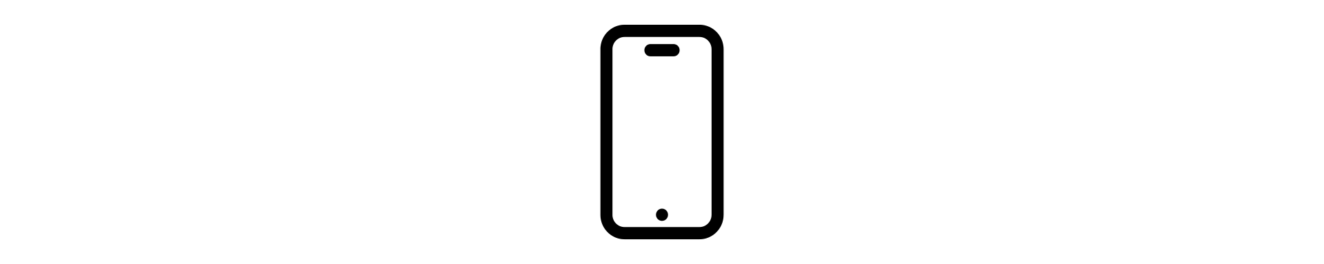 Mobiltelefon ikon