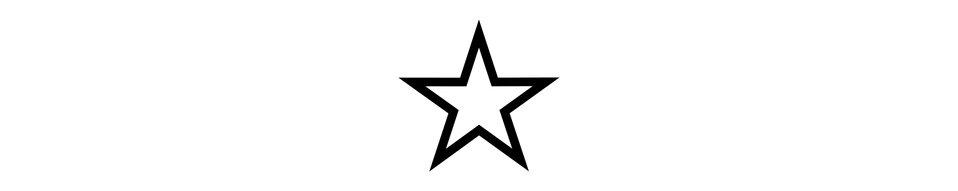 Csillag ikon