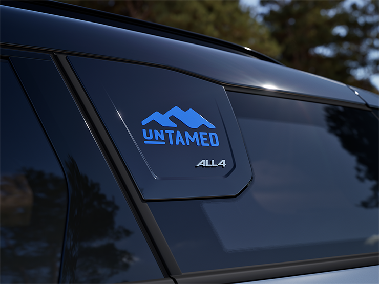 A MINI Countryman Untamed Edition C oszlopa.