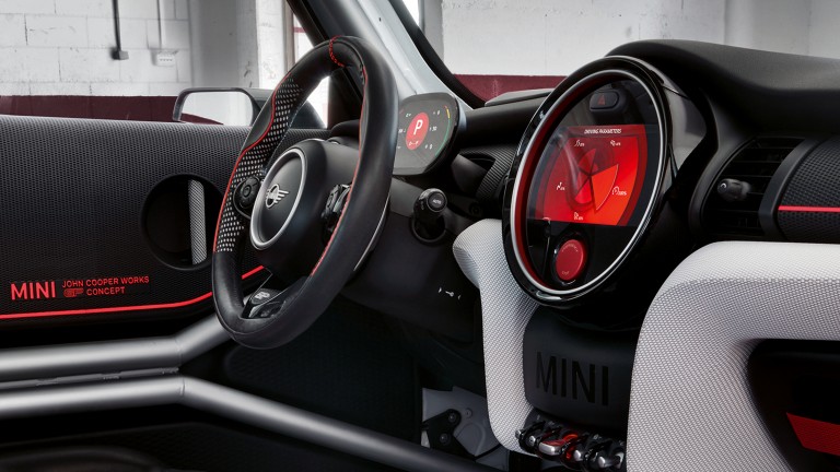 MINI John Cooper Works GP Concept – műszeregység