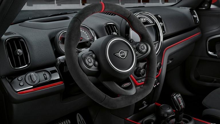 MINI Tartozékok – JCW kormánykerék – Alcantara/Carbon