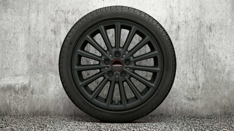 17" JCW multi spoke kerék – jet black matt – 505