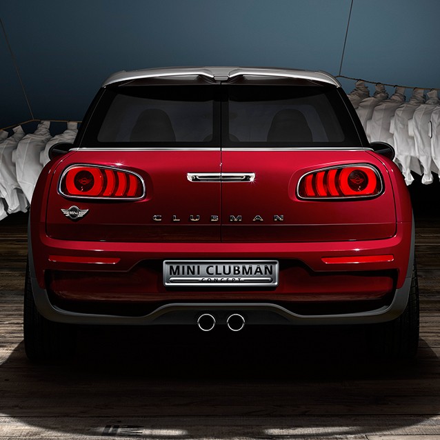 MINI Clubman Concept osztott ajtók