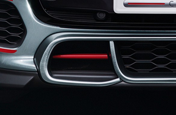 MINI John Cooper Works tanulmányautó: nagy légbeömlők