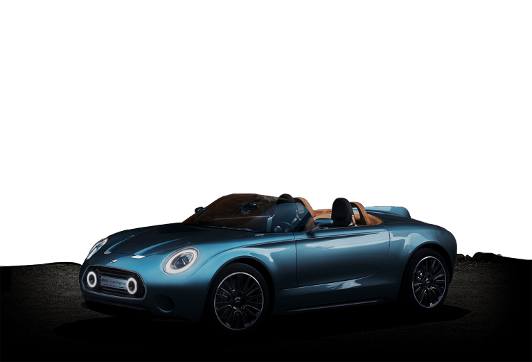MINI Superleggera Vision elülső-átlós profil
