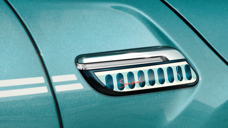 MINI Cabrio Seaside Edition – oldalsó díszítőelemek