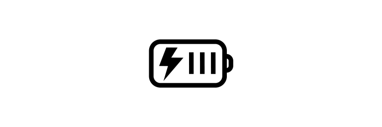 Tisztán elektromos MINI - töltés - akkumulátor ikon