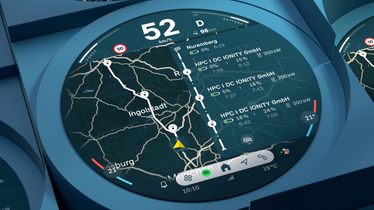 Tisztán elektromos MINI - Digitális élmény - navigáció