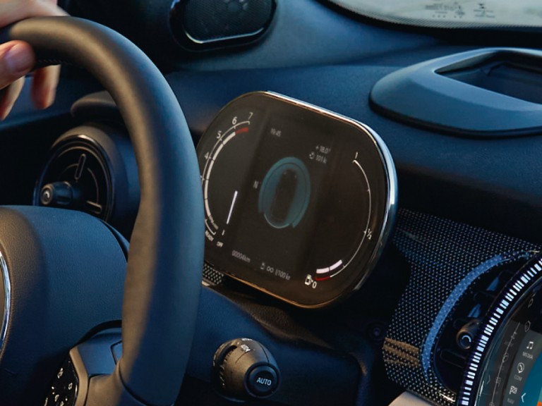 MINI Cabrio – vezető ülés – sebességmérő