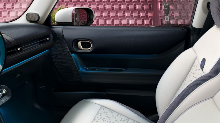 MINI Cooper 3 ajtós - mozaik - belső tér