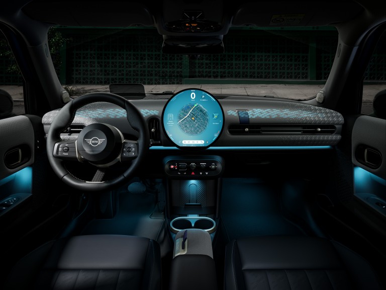 5 ajtós MINI Cooper - belső jellemzők